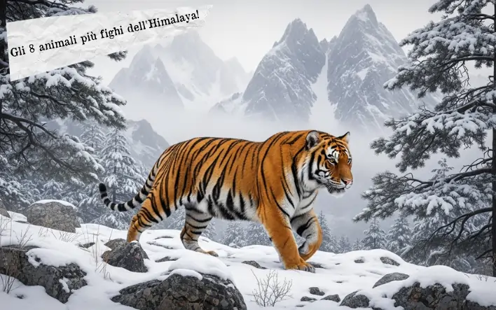 Gli 8 animali pi  fighi Himalaya